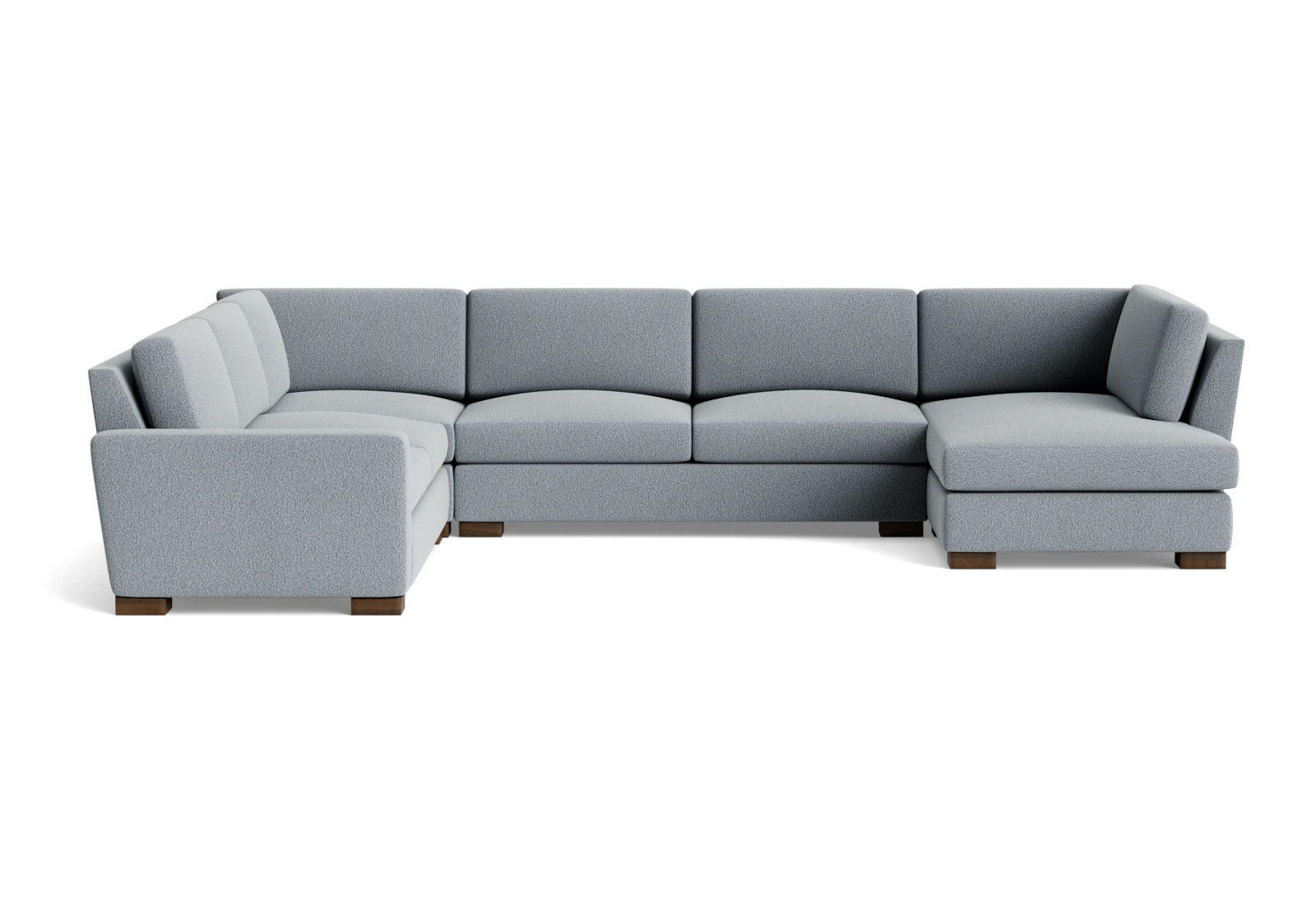 Anton U-Sofa Bumper Sectional (4 piece)